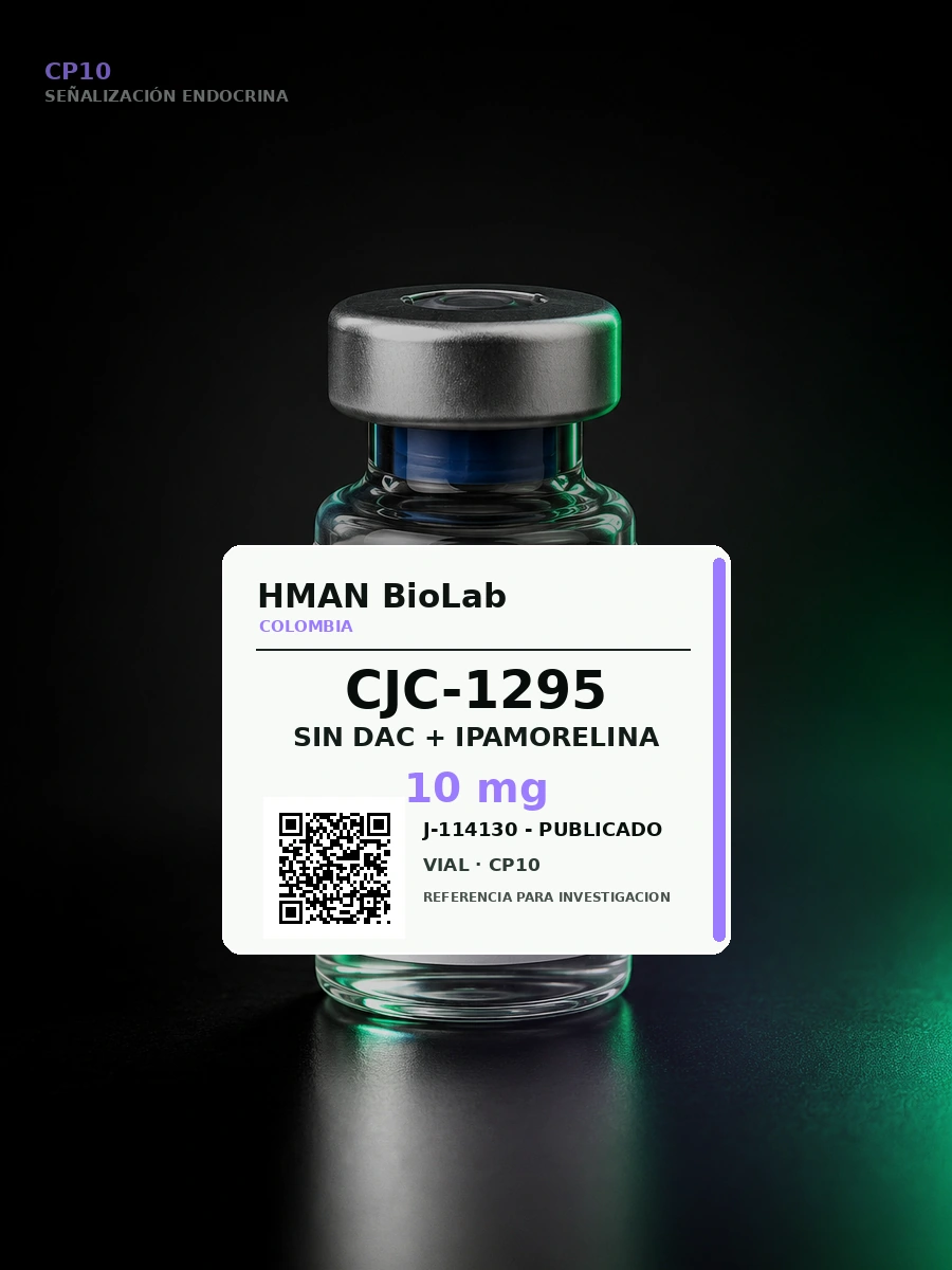 CJC-1295 sin DAC + Ipamorelina 10 mg