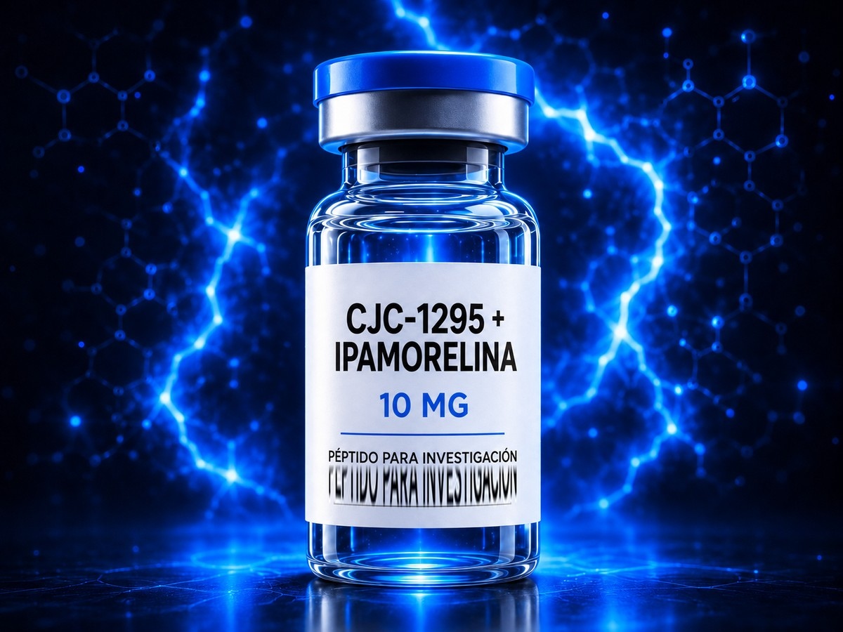 CJC-1295 sin DAC más Ipamorelina 10 mg